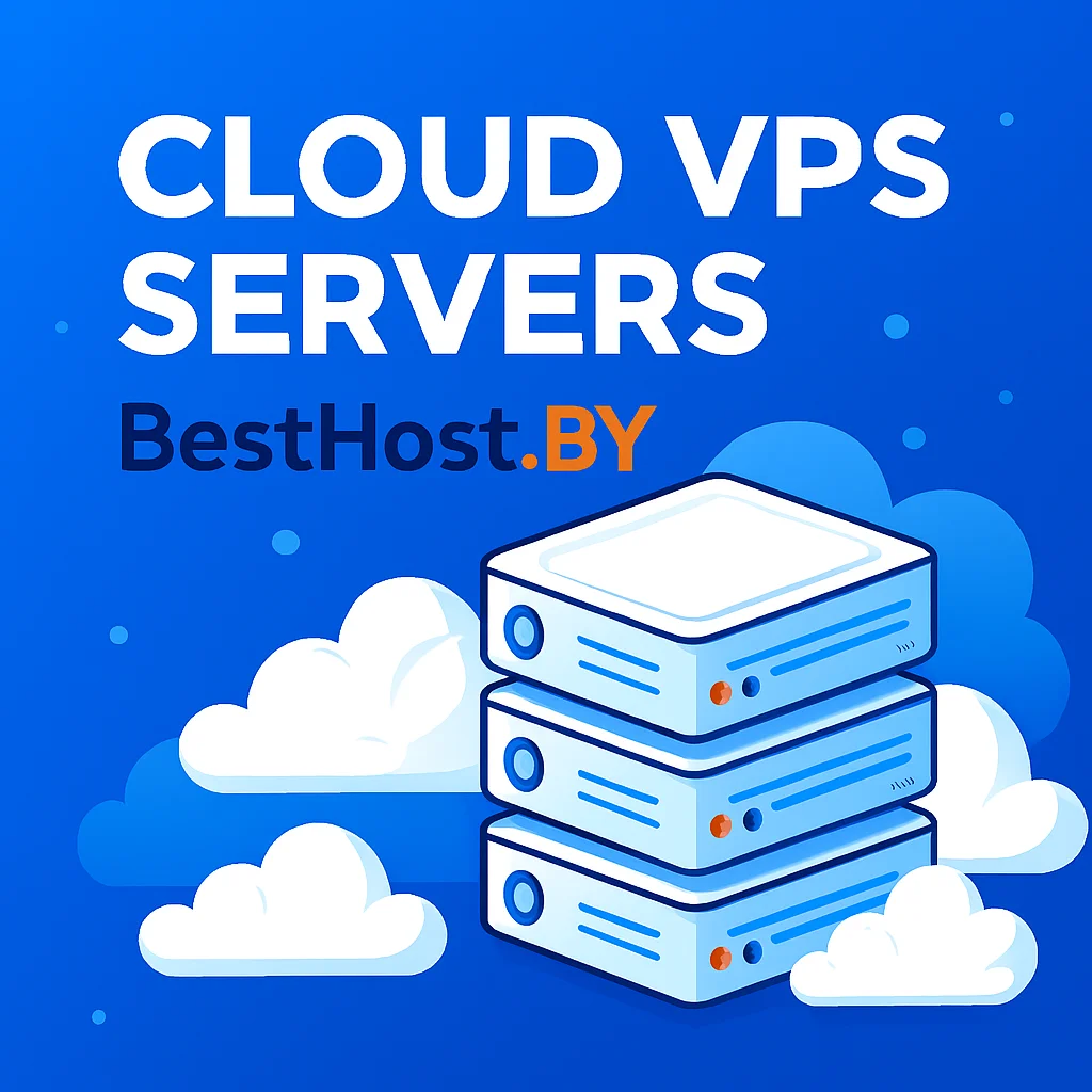Изображение услуги Облачные VPS сервера от компании Хостинг провайдер BestHost.BY