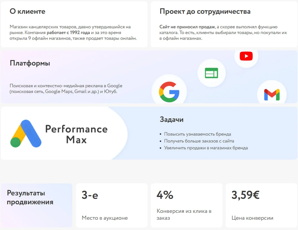 Миниатюра 2 услуги Контекстная реклама в Google и Яндекс под задачи вашего бизнеса