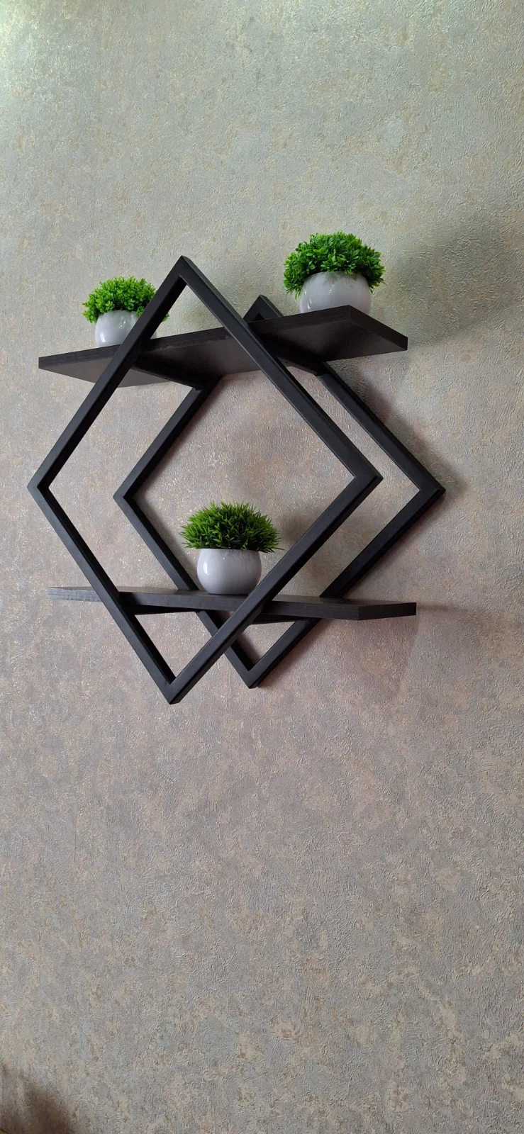 Миниатюра 3 услуги Полка настенная РОМБ