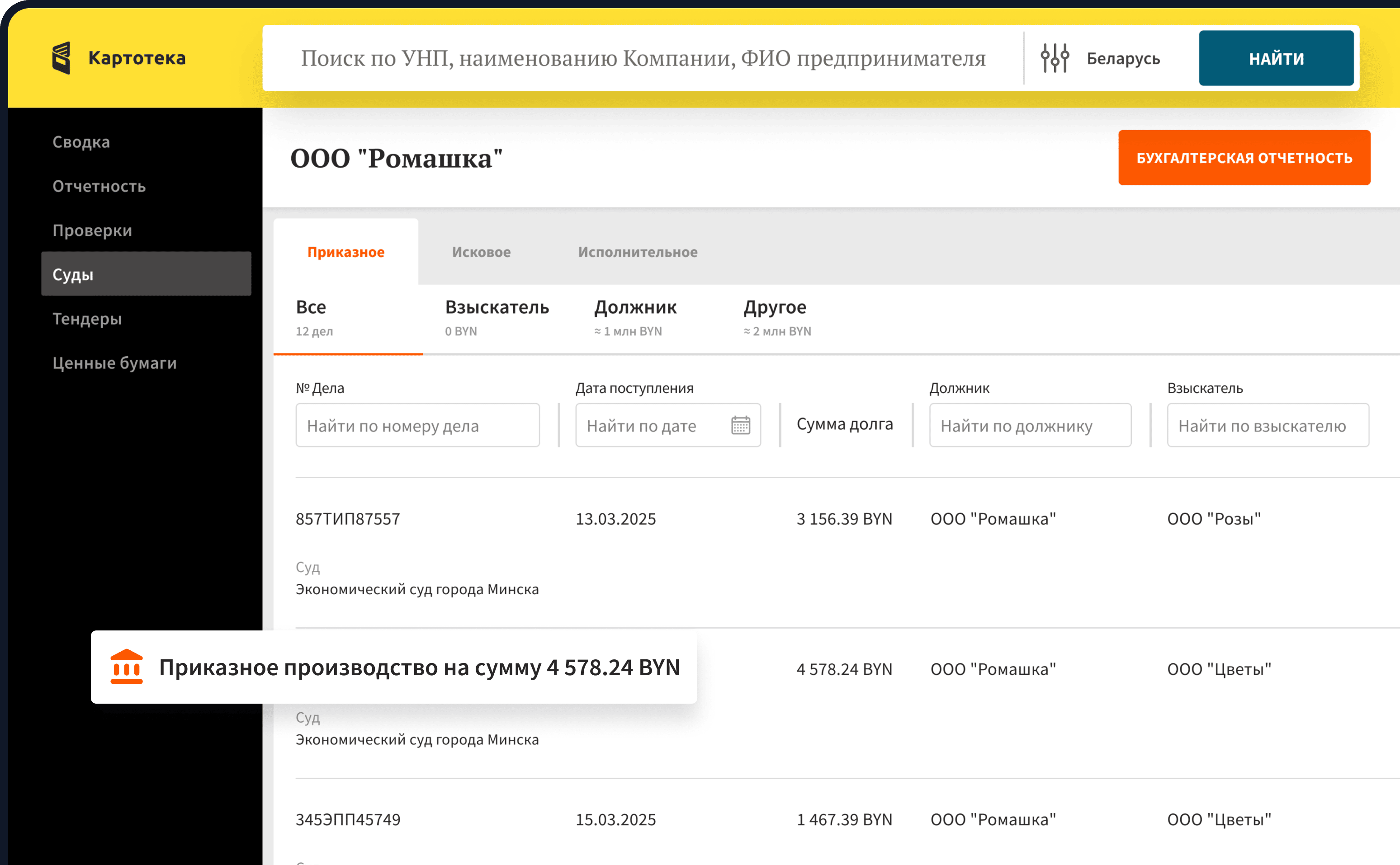 Миниатюра 3 услуги Kartoteka.by