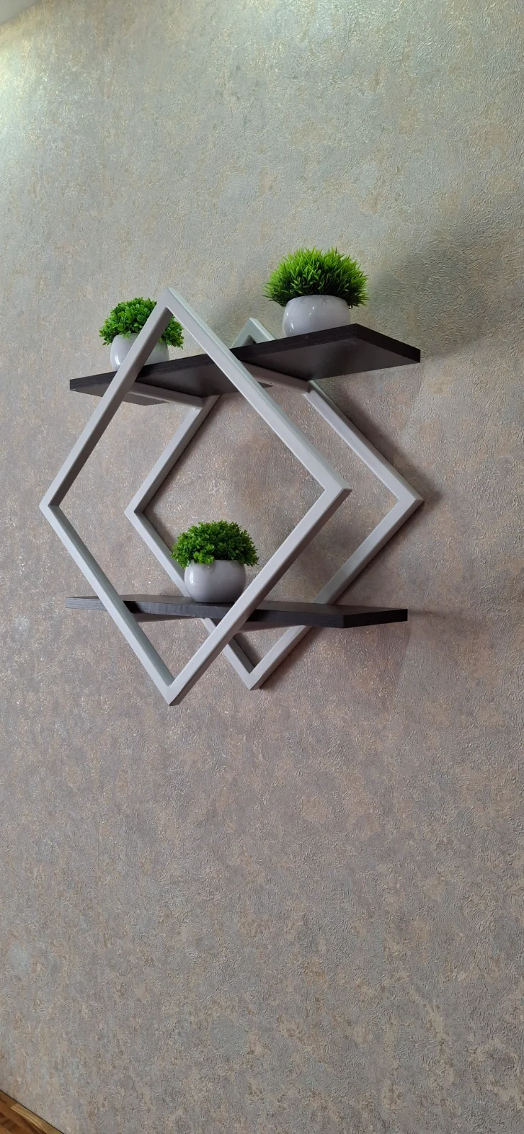 Полка настенная РОМБ