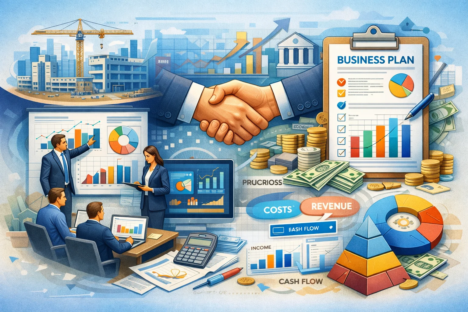 Разработка финансовых моделей, бизнес-планов и ТЭО проектов разной сложности