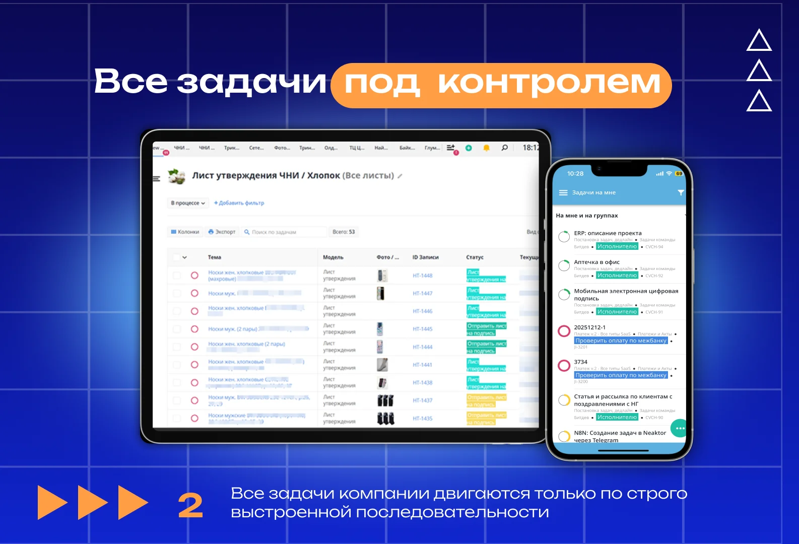 Миниатюра 2 услуги BPM-платформа Neaktor: автоматизация процессов, CRM, проекты и задачи, ИИ-инструменты